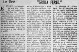 Greda fertil"