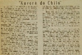 Aurora de Chile"