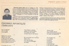 Enigmas infantiles.