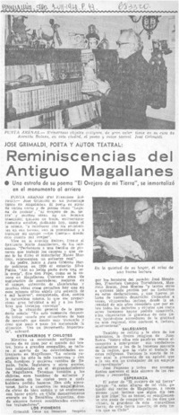 Reminiscencias del antiguo Magallanes