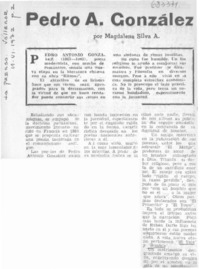 Pedro A. González