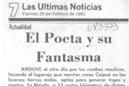 El poeta y su fantasma