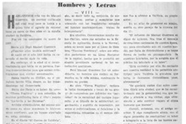 Hombres y letras
