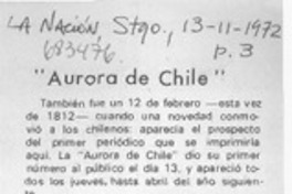 Aurora de Chile