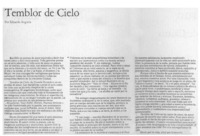 Temblor del cielo