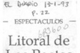 Litoral de los poetas.