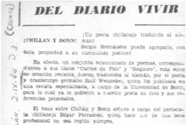 ¡Chillán y Bonn!