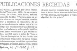 Junto a cierto anhelo.