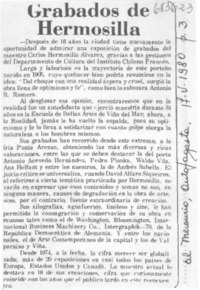 Grabados de Hermosilla.
