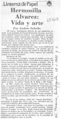 Hermosilla Alvarez: vida y arte