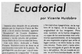 Ecuatorial