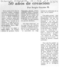 50 años de creación