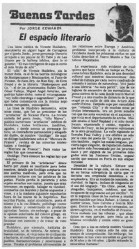 El espacio literario