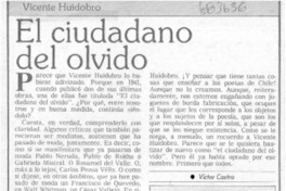 El ciudadano del olvido