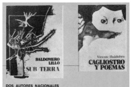 Dos autores nacionales