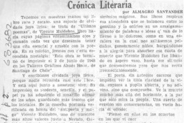Crónica literaria