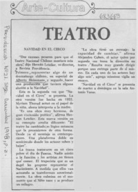 Navidad en el circo.