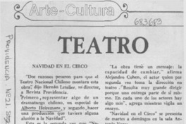 Navidad en el circo.