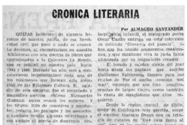 Crónica literaria