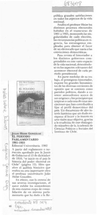 El período parlamentario