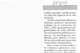 El período parlamentario