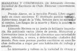 Manzanas y ceremonias.