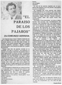 El paraíso de los pájaros