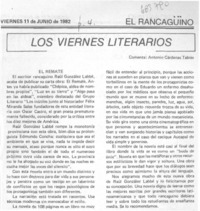 Los viernes literarios