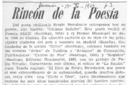 Rincón de la poesía.