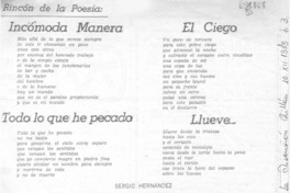Rincón de la poesía.