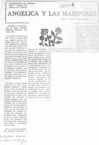 Angélica y las mariposas