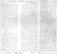 José Santos González Vera