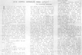 José Santos González Vera
