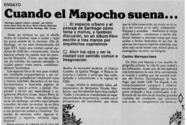 Cuando el Mapocho suena...