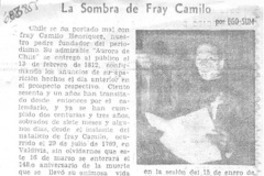 La sombra de Fray Camilo