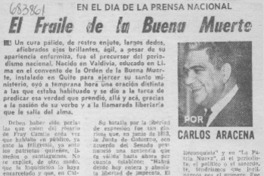 El fraile de la buena muerte