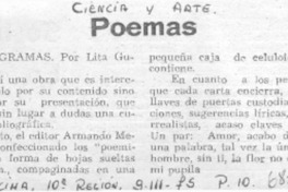 Poemigramas.