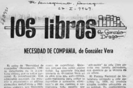 Necesidad de compañía