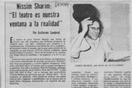 "El teatro es nuestra ventana a la realidad"