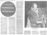 Nicomedes Guzmán, diez años después