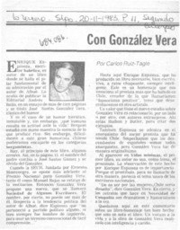 Con González Vera