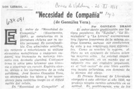 Necesidad de compañía