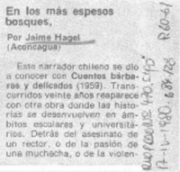 En los más espesos bosques