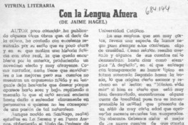 Con la lengua afuera