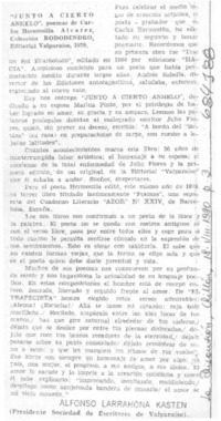 Junto a cierto anhelo"