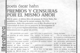 Premios y censuras por el mismo amor