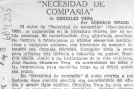 Necesidad de compañía