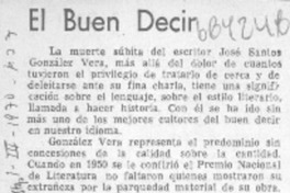 El buen decir