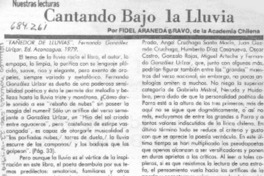 Cantando bajo la lluvia