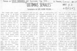 Ultimas señales"